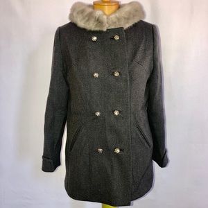 1960’s coat with authentic mink collar vintage
